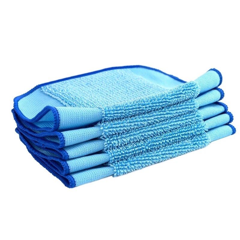 Wet / Dry Microfiber Mop Rag Cloth for iRobot Braava 321 380 320 380T Mint 5200C 5200 4200 4205 Floor Cleaning Robot. 