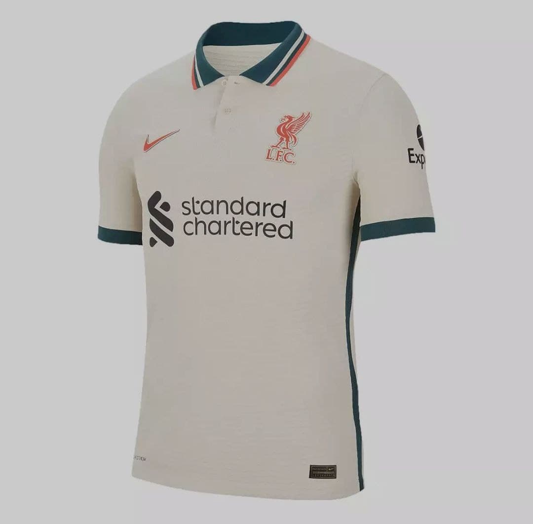 Liverpool 2021/22 Season Away Kit Thai 