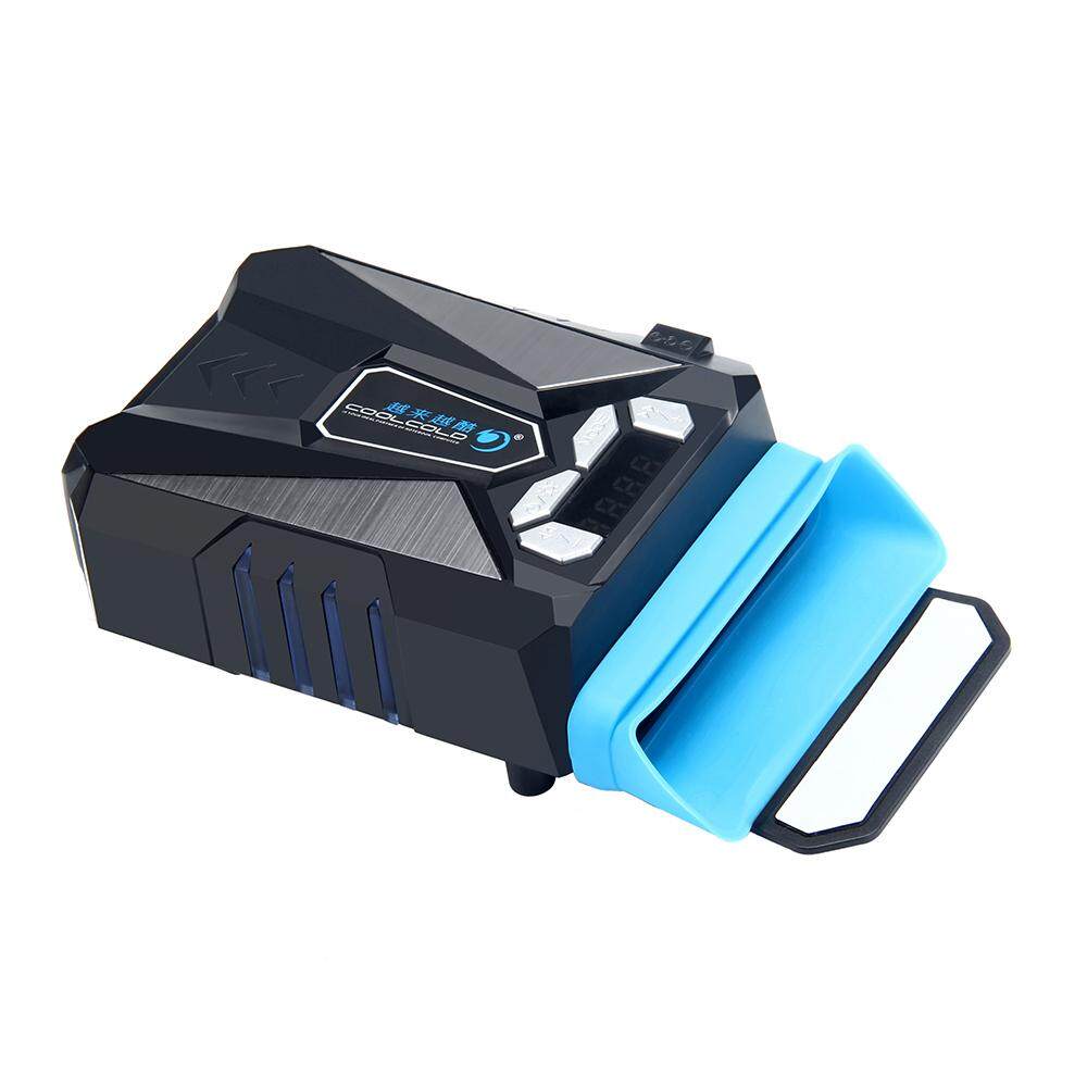 Low Noise Vacuum USB Powered Mini Air Extracting Cooling Fan Radiator LCD Display Adjust Speed For Notebook Laptop