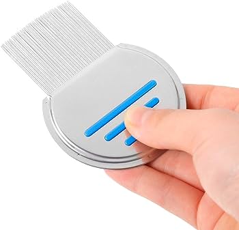 Lice Terminator Comb And All Nit Egg Free - Professional Stainless Steel Lice Removal Comb. 