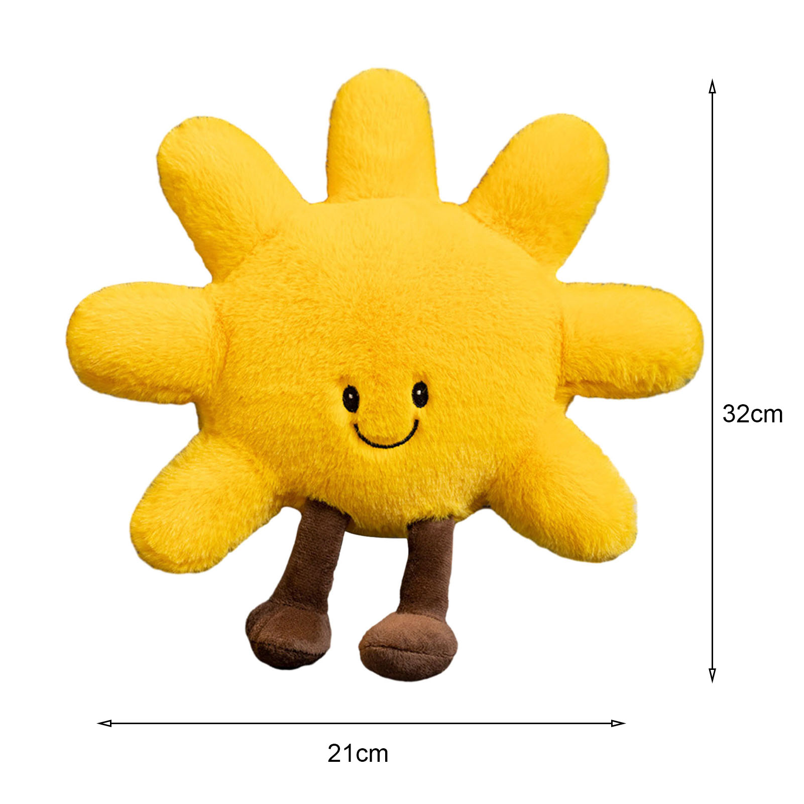 Moon Sun Plush Toys Comfy Cartoon Plush Seat Cushion for Office Chair Car Seat Sofa Cute Sun Moon Star Design Protective ocks Cushion Soft Bk low for Home Decoration Ideal for Soutast. 
