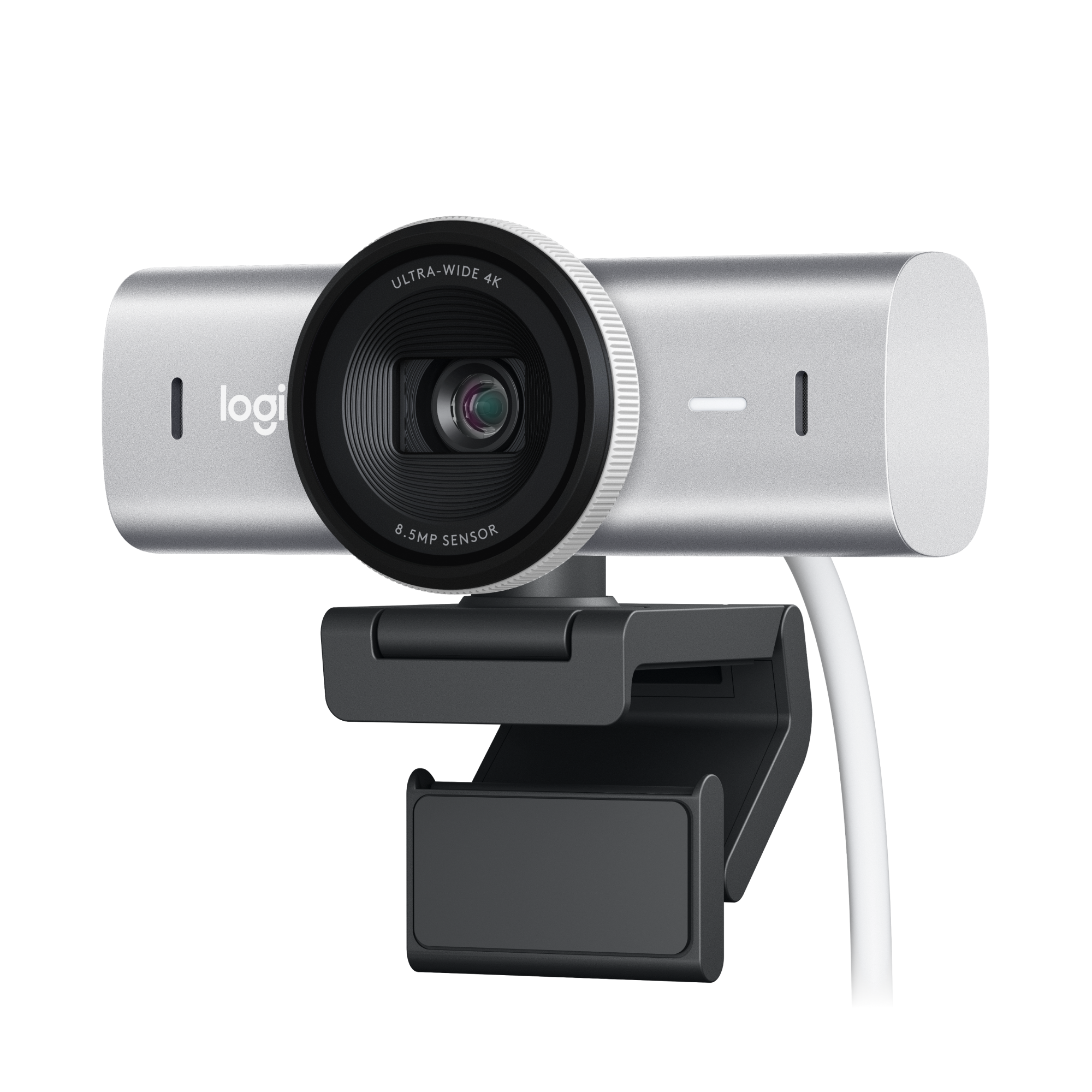Logitech MX Brio Ultra HD 4K Streaming Webcam, 1080p at 60 FPS, USB-C, Webcam Cover, Works with Microsoft Teams, Zoom, Google Meet