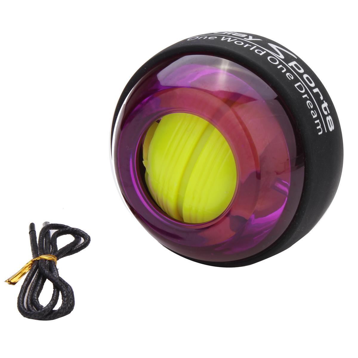 Hand Gyro Wrist Arm Exercise Ball Gyroscope Fitness Force Trainer With Lights. 