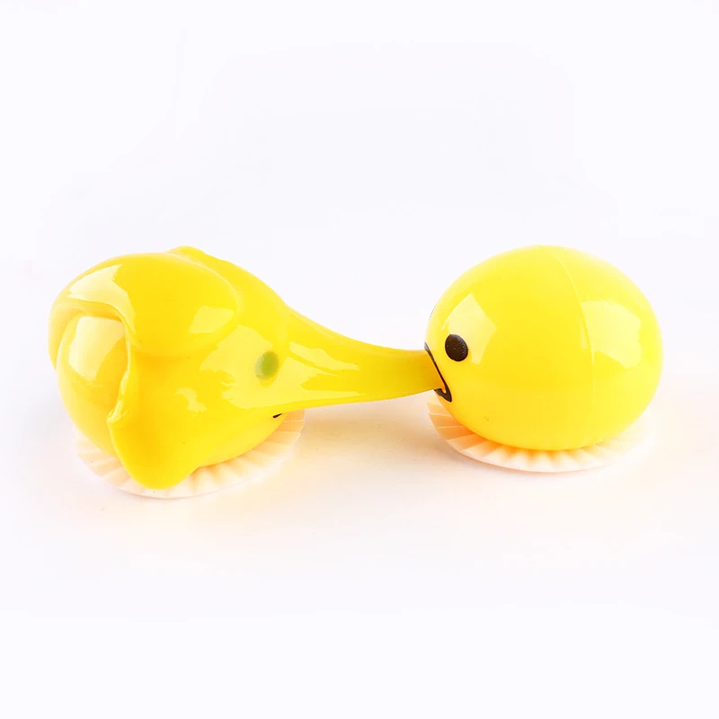 Cute Lazy Egg Yolk Puking Sucking Stress Ball Puking Egg Yolk Stress Slime Ball Vomiting Funny Stress Relief Fidget Toys Prank. 