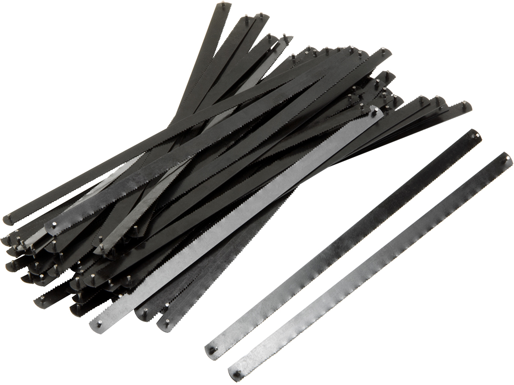 Mini Hacksaw Blade (5 Piece) Designed to Cut Metal, Pipe, And Woods, Sized For Small Spaces, Fits Most Standard 6 inch Adjustable Frame Hacksaws. 