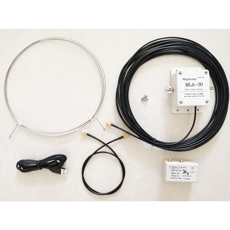 MLA30+ K180WLA Active Magnetic Loop Antenna HA SDR Loop Antenna Short Wave
