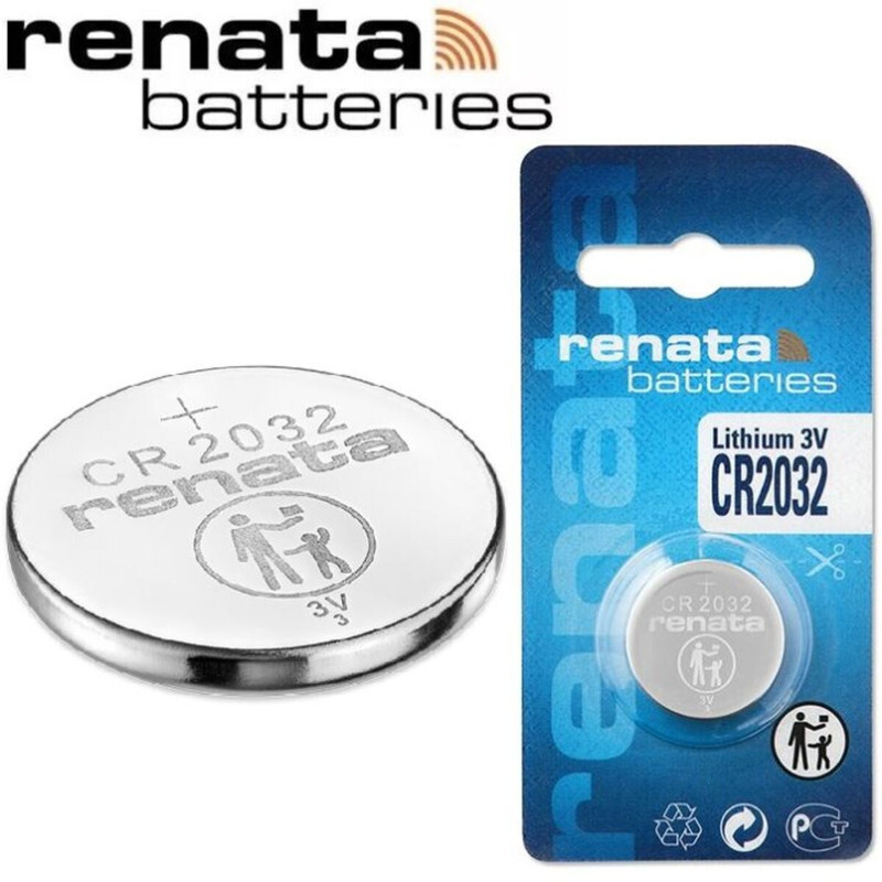 Renata CR2032 3V Lithium High Quality Battery 3V Button Battery motherboard remote control Battery 1Pcs