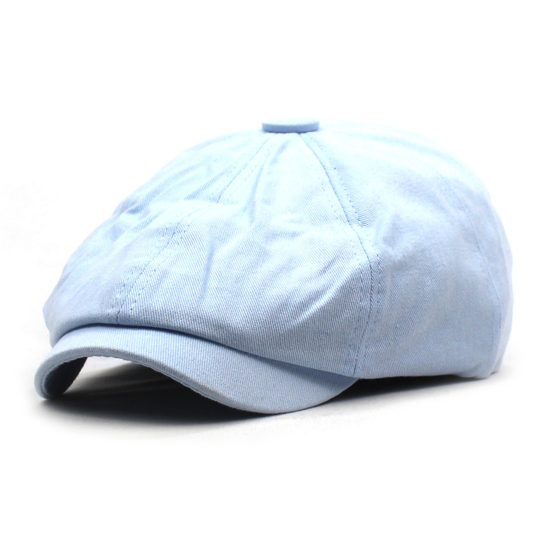 Summer newsboy cap men's light linen hat
