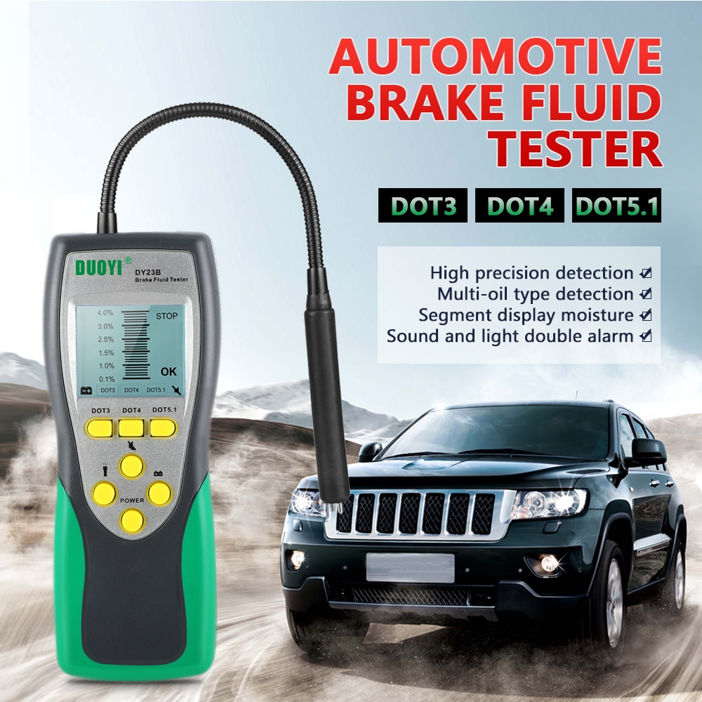 (New)DUOYI DY23B Car Brake Fluid Detection Pen Moisture Tester. 