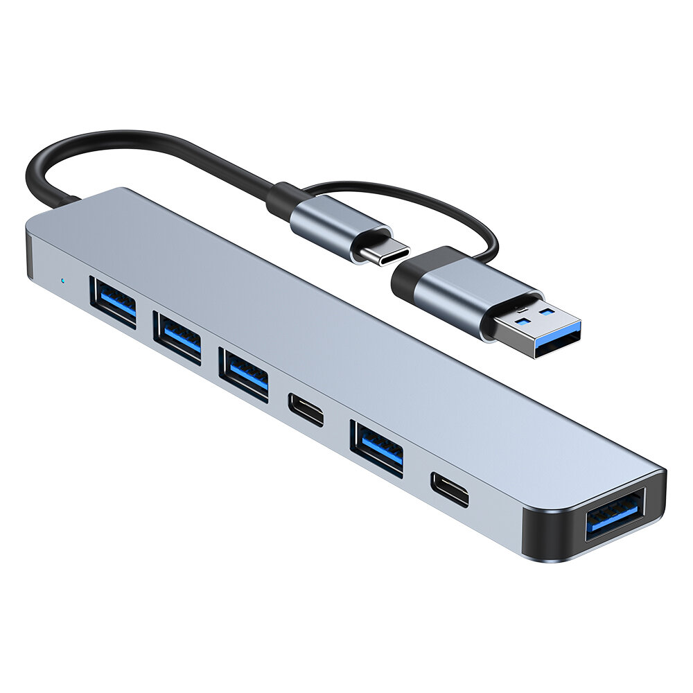 7-in-1 Type-C base USB2.0x4 USB3. 