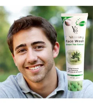 whitening face wash green tea extract