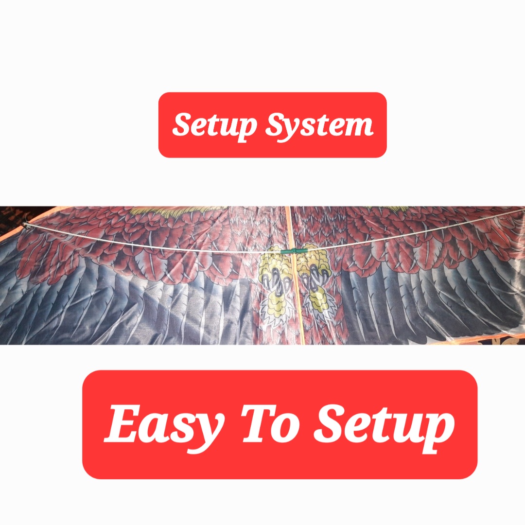 Eagle Kite/eagle ghuri Premium Quality Long Lasting Multicolor Small Size 48"/4 Feet-1 Piece. 