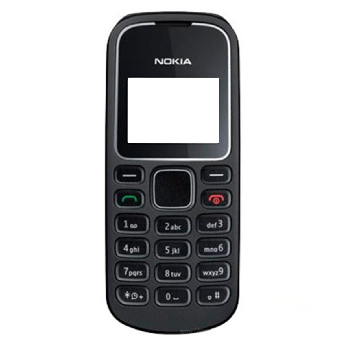 For Nokia N1280 Front & Back side Mobile Casing with keypad mobile housing black