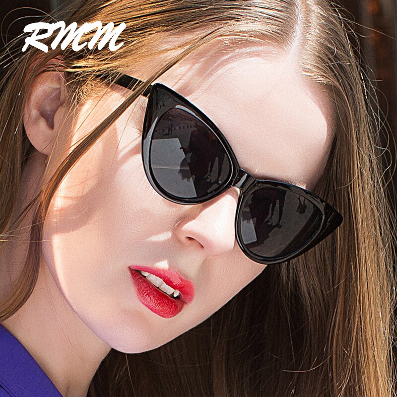 【happy one】1RMM vintage Cat Eye Sunglasses Retro-European and glasses Fashion for women. 