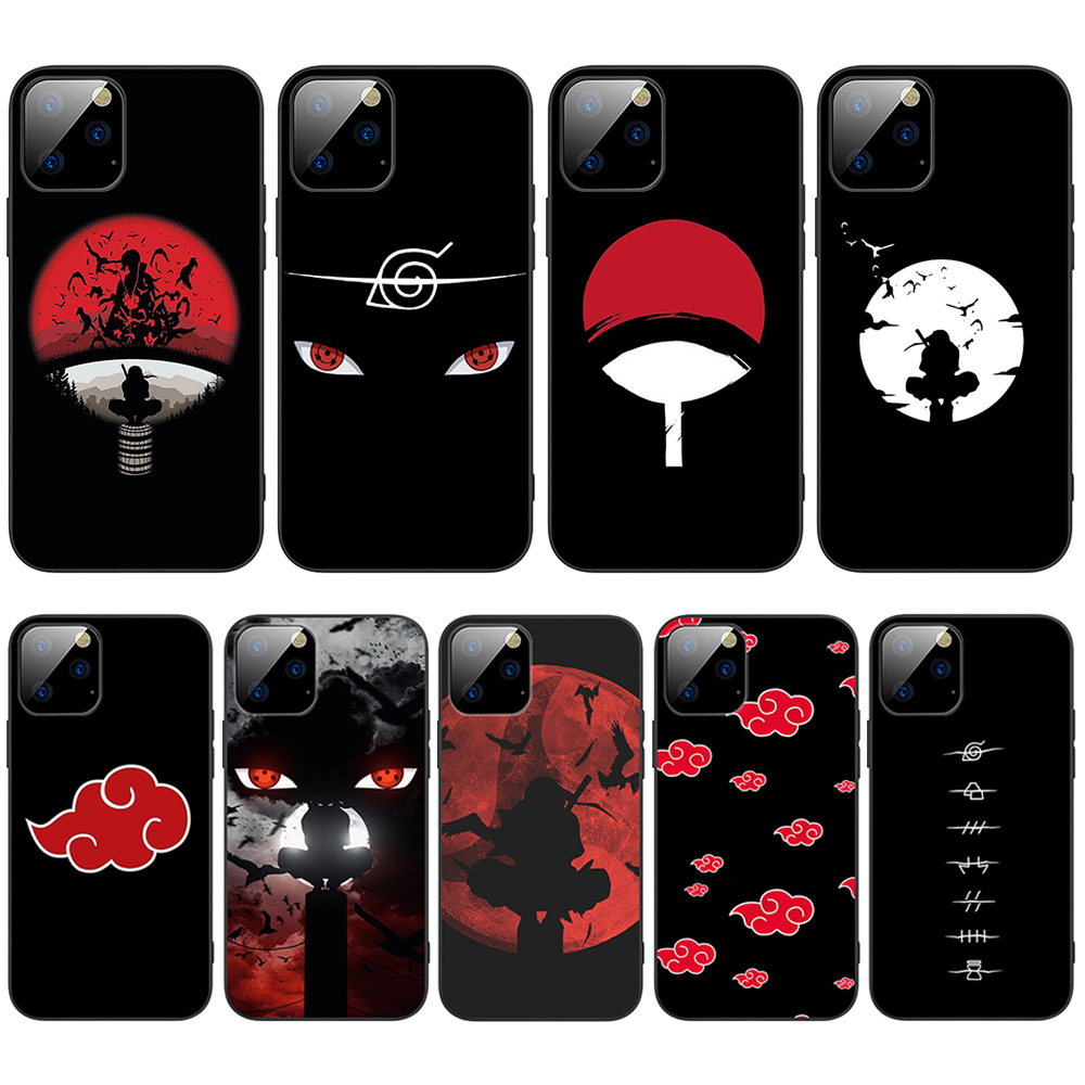 【Dislikelike】Applicable iPhone15 Fire Shadow Tolerance X Sasuke Naruto Phone Case Narutos Anime phone case