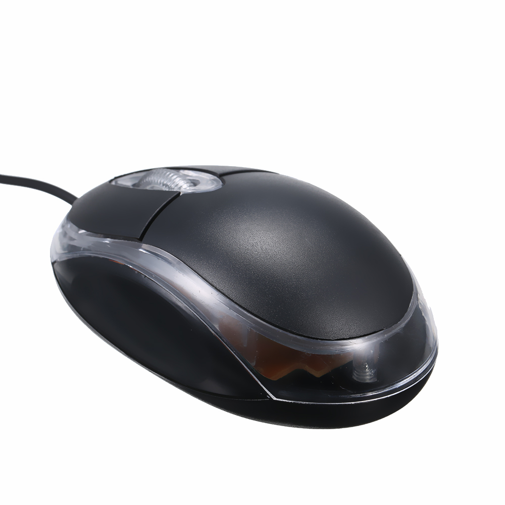 HXSJ Wired Mouse 800Dpi Optical M-ini Portable Mobile Mouse With Usb Port 3 Buttons For Pc Lapt-op Deskt-op Fit For Left/Right Hand. 