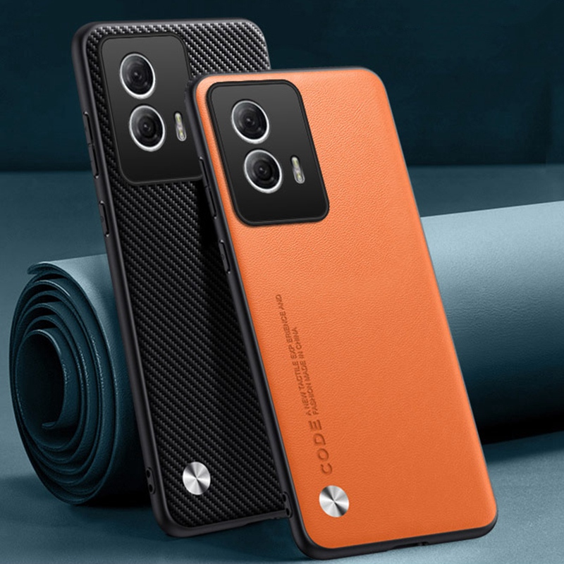 Luxury PU Leather Case For Motorola Edge 50 Fusion Back Cover Silicone Protection Phone Case For Motorola Moto Edge 50 Fusion 5G