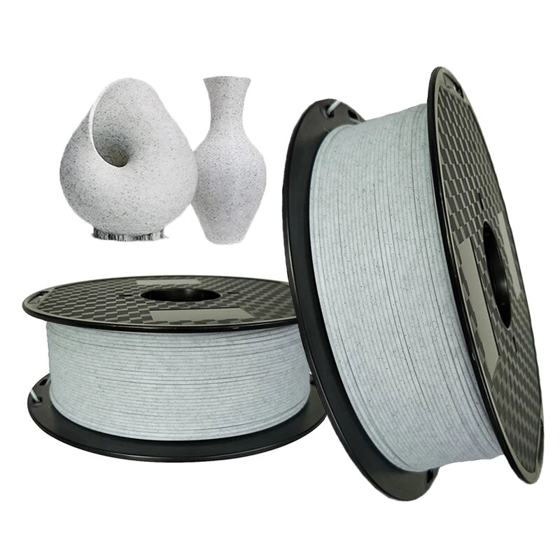 3D Printer 1.75mm PETG Marble Filament 1Kg 500g 250g For Choose 3D Filament Stone Like Printing Materials With Spool No Bubble. 