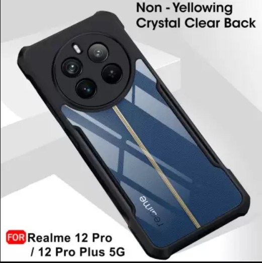 For Realme 12 Pro Plus 5g Back Case Camera Protection Xundd Transparent Protective Mobile Phone Back Cover Realme12Pro+5g Mobile Phone Back Cover With Camera Protective Back Case. 
