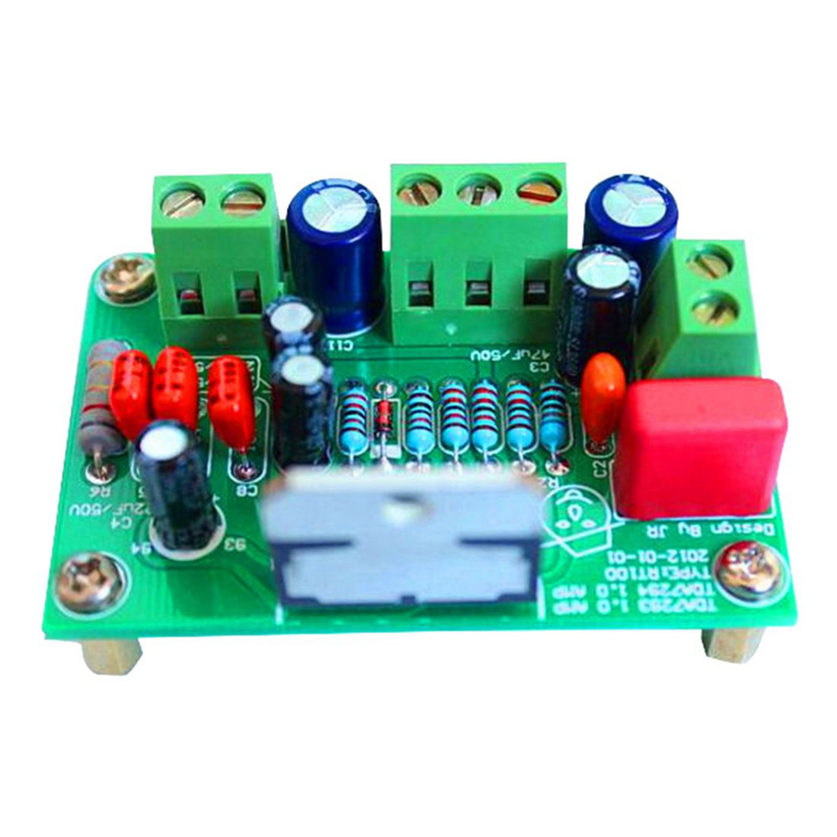 2X TDA7294 80W 100W Mono Audio AMP Amplifier Board DC30V-40V Kits Fit for TDA7293 Green. 