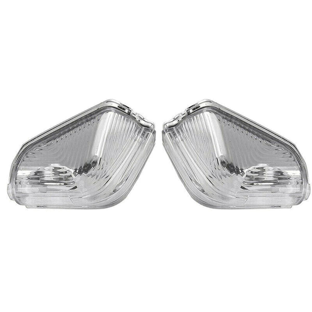 Wing Mirror Door Indicator Lens Turn Signal Light Without Bulbs