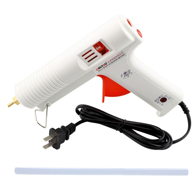 Fashionhot Glue- Adjustable Temperature 120W Full Size Hot Melt Adhesive Full Size Glue- Adjustable Temperature And Flow C. 