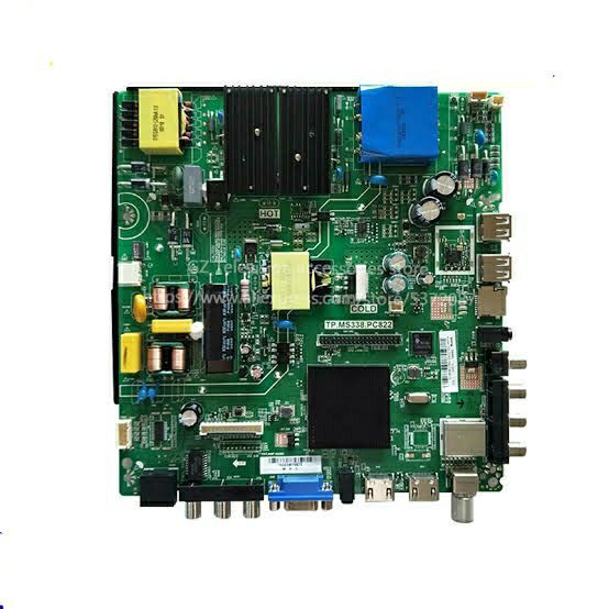 TP.MS338.PB822 1GB Ram 8GB Rom Android smart TV three in one network motherboard Quad Core Processor built in Power Board LED Inverter ZSY-TP. ATM20. PB819 Replace 32-42  smart Tv HD and Full HD Firmware. 