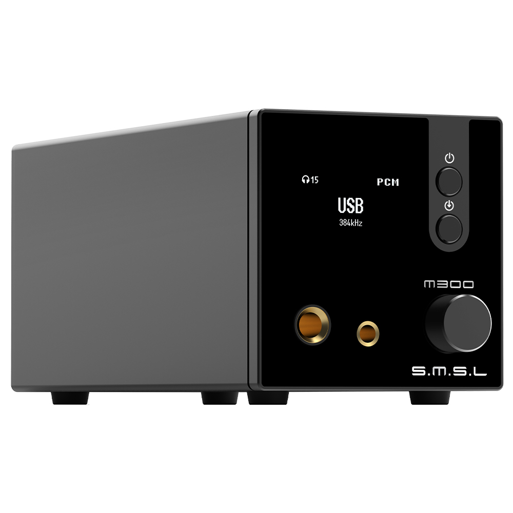 SMSL M300SE Upgraded Audio DAC Headphone AMP MQA CS43131*2 Blutetooth True Balanced XLR 6.35/4.4mm XU316 DSD256 Remote Control. 