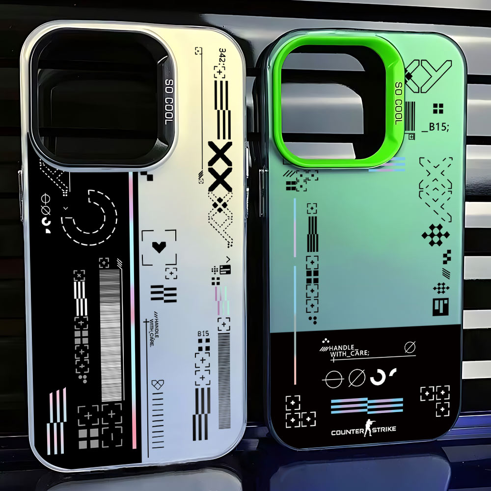 Hot Fashion Game CS Clear GO Phone Case For iPhone 16 15 14 13 12 11 Pro Max X XR XAX 8 7 Plus Matte Shockproof Back Cover. 