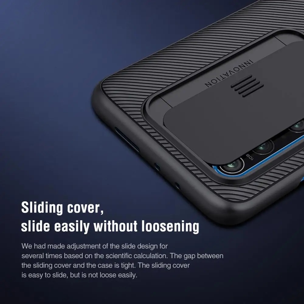 Nillkin for Xiaomi Mi 10 Pro Case Camshield Cover Slide Camera Protection PC Slim Phone Case for Xiaomi Mi10 Mi 10 Pro Lens Case. 