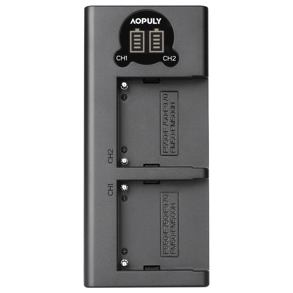AOPULY Battery Charger NP-FM50 NP FM50 Camera Battery LCD USB Charger For Sony Alpha A100 DSLR-A100 A100K CCD-TRV408 DCR-PC105. 