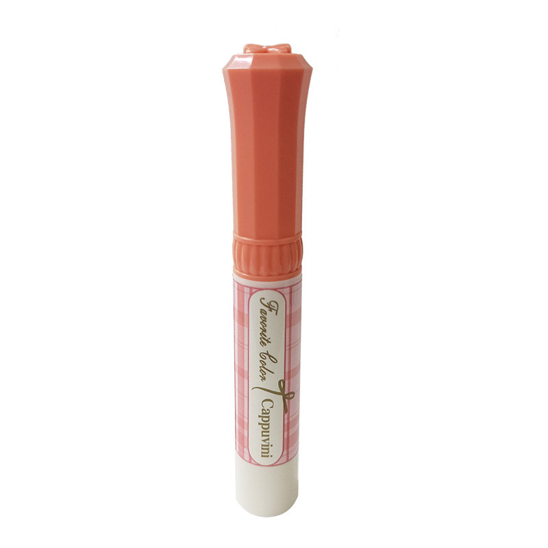 Cappuvini Bow Mirror Lipstick Lasting Makeup Pigment Not Easy to Stick to a Cup of Water Shine Mirror Lipstick Primer Lipstick. 