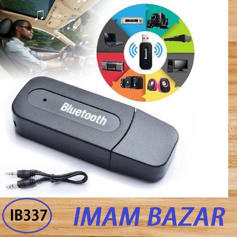 Wireless Music Receiver Wireless Music Car Bluetooth Receiver Car Bluetooth Wireless Bluetooth 3.0 Adapter 3.5mm Jack For Car Music Audio Aux A2dp Headphone Reciever Handsfree Wireless Receiver. 
