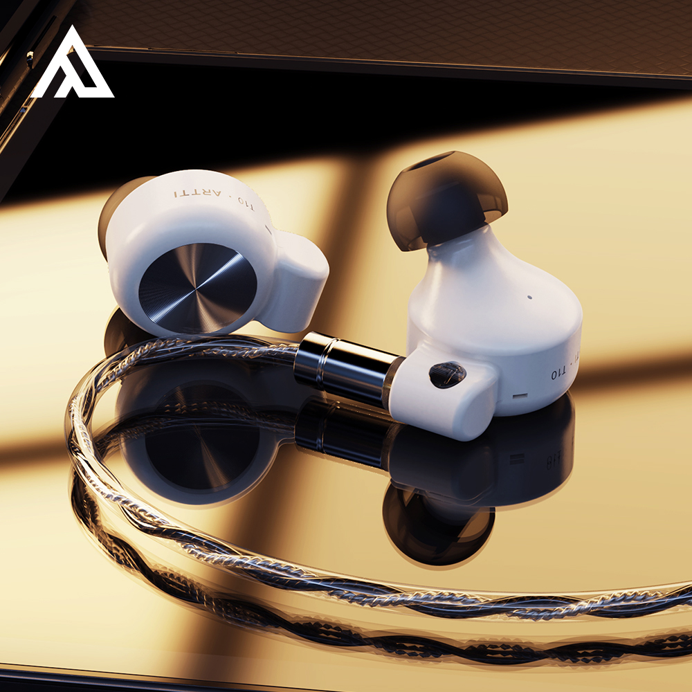 ARTTI T10 Planar Best Wired in Ear HIFI IEMs Earphone 14.2mm Unit Stereo Bass Monitor Headphone with 0.78 2pin 3.5/4.4mm Plug
