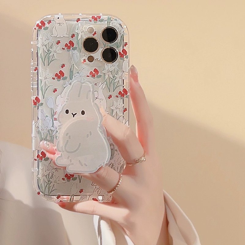Phone Rabbit Grip Holder XS Cute 0 X XRSE 202 Mini for iPhone 14 Pro Max 1312 11 15 7 8 Plus Case. 