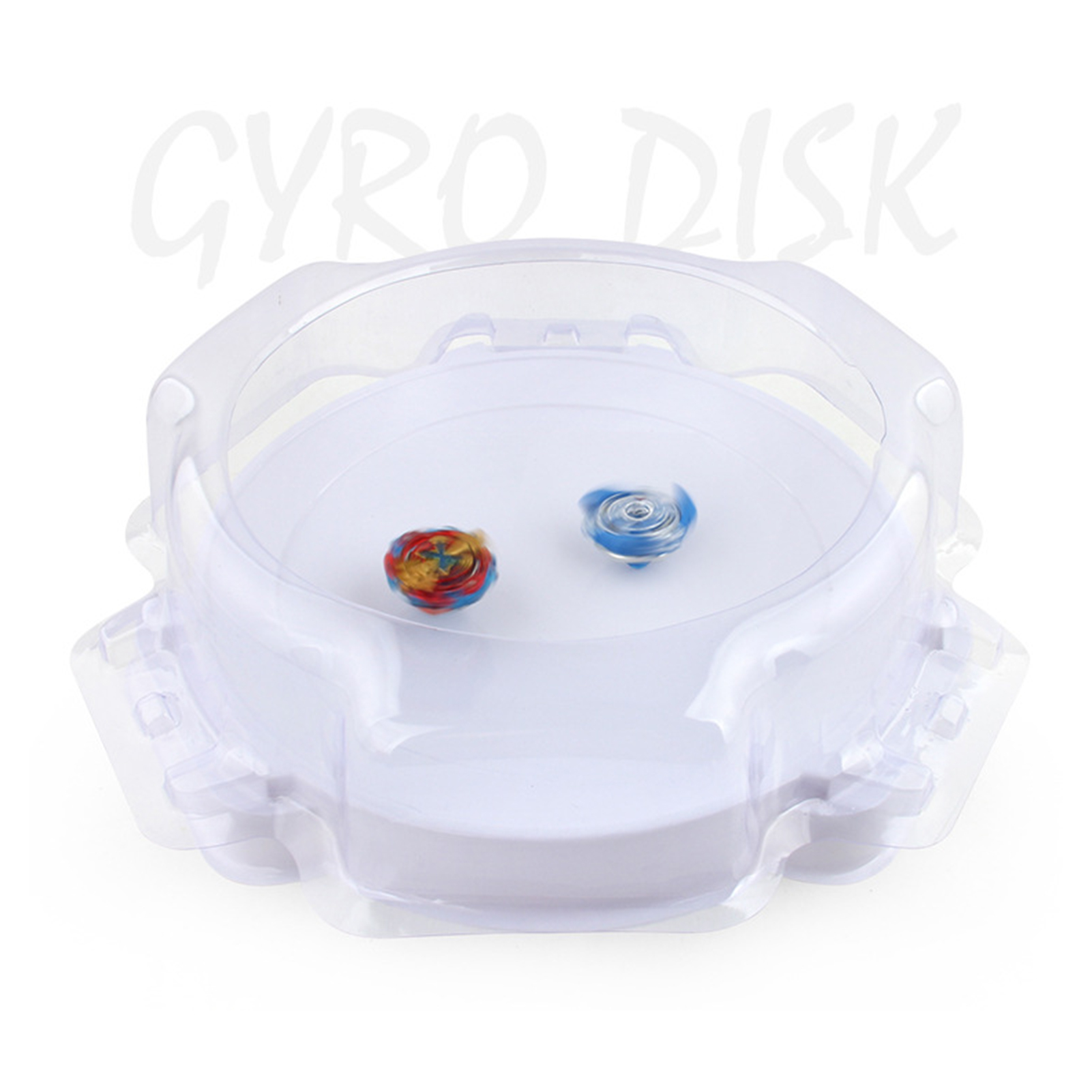 Spinning Top Stadium Clear Plastic Spinning Top Battle Board Stadium for Kids Heavy Duty Bowl-shape Multiplayer Gyro Spinner Toy Training Field Favorite 2-3 Player Spinning Top Board. 