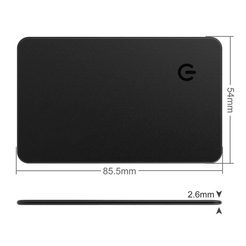 Wallet Tracker Card Wallet Finder for IOS Find My Bluetooth Locator for Phone, Luggage, Bag ,Waterproof Easy Install Easy to Use. 