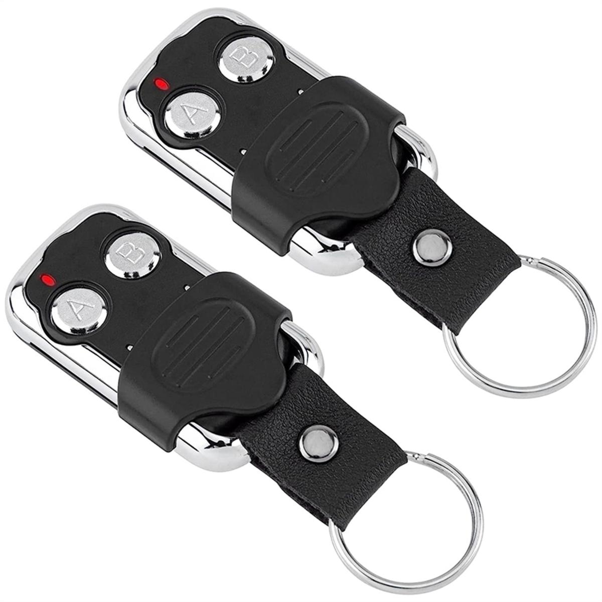 2 Pack Garage Door Opener Compatible With LiftMaster 371LM 373LM Purple Learn Button Garage Door Opener Remote 315MHz Security+ Craftsman