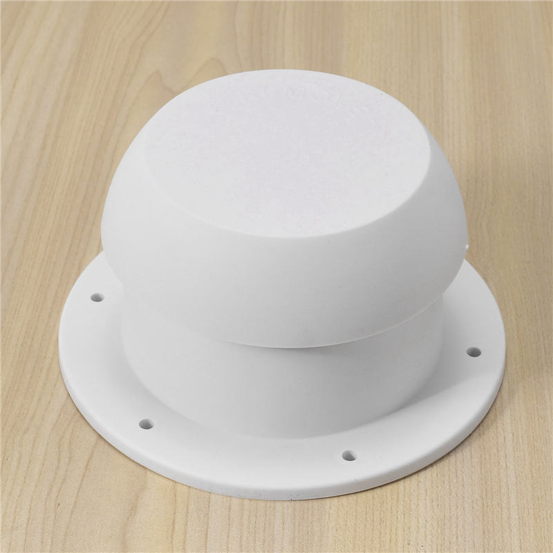 3X Round Mushroom Head Shape Ventilation Cap for Rv Accessories Top Mounted Round Exhaust Outlet Vent Cap. 