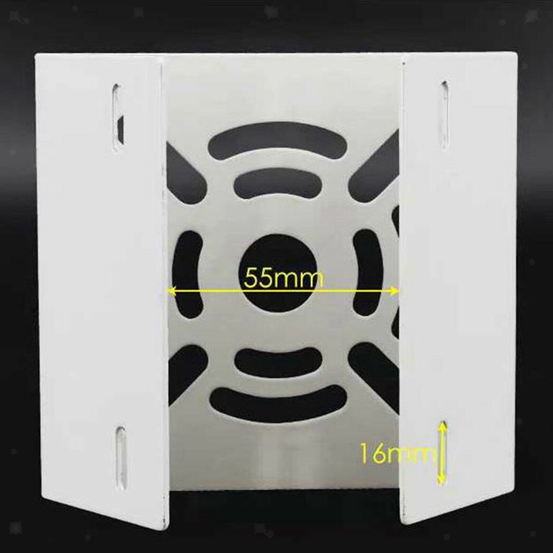2X Universal Vertical Pole Mount Adapter, with 4 Loops, Wall Mounting Loop Bracket. 