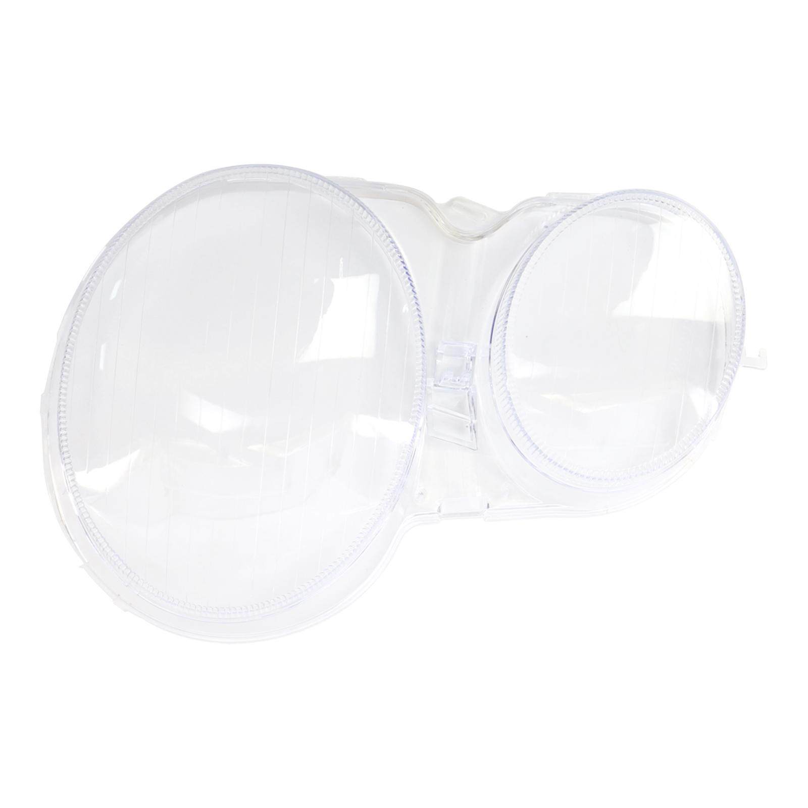 Front Headlight Headlamp Lens Cover Shell Fit for Mercedes E300 W210 E-Class 1996-1999 - left. 