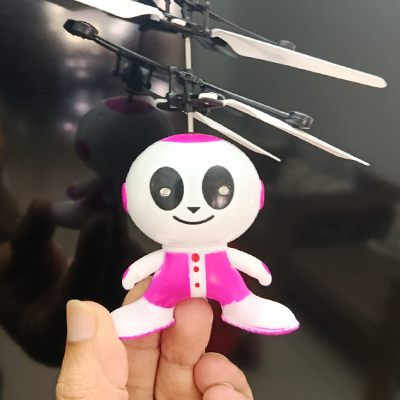 Flying Robot Toy Infrared Induction Robot with Soft Rotor Suitable for Children. 