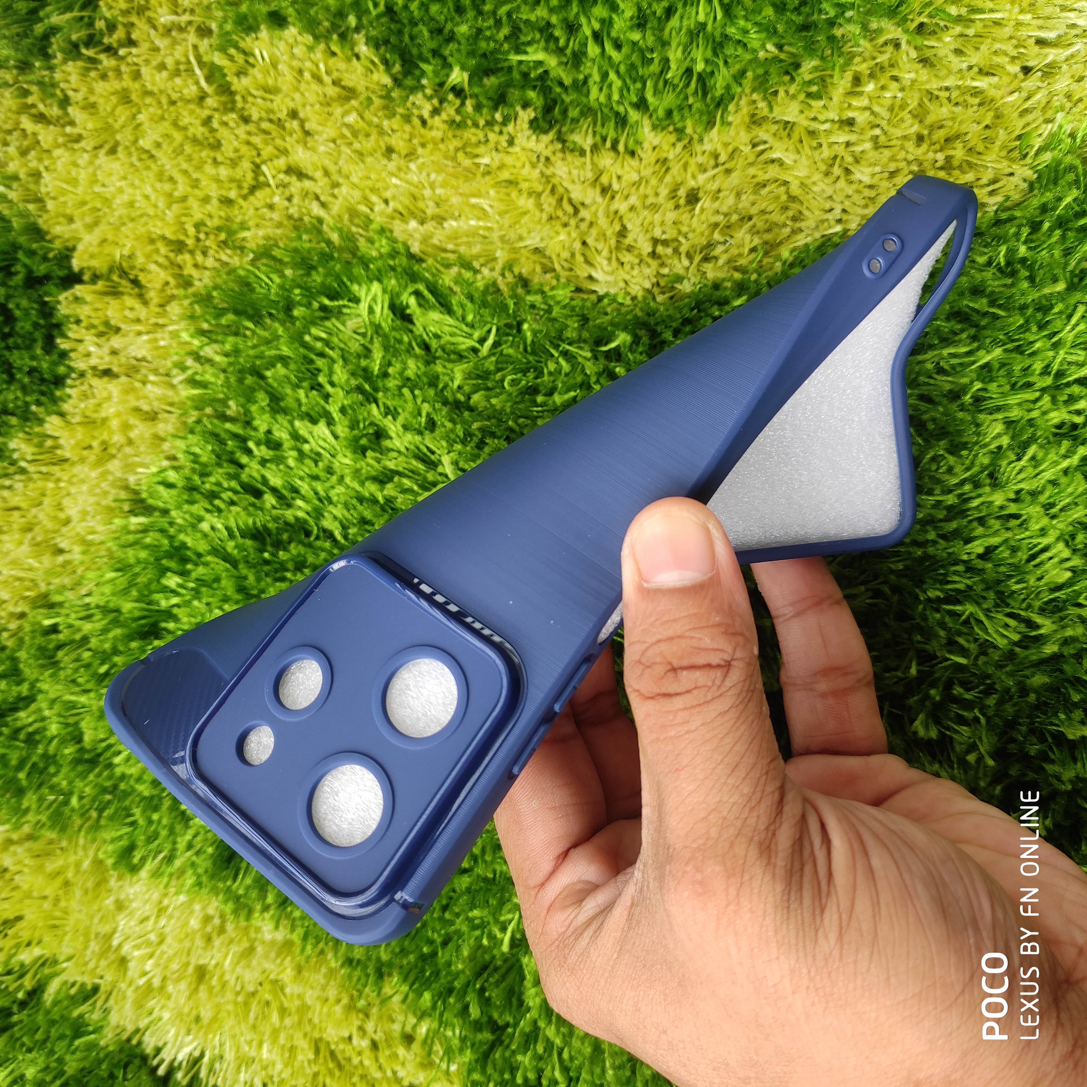 For Lava Benco S1 Pro Silicone Back Cover With Carbon Fiber Texture Bencos1pro S 1Pro s1proback Part. 
