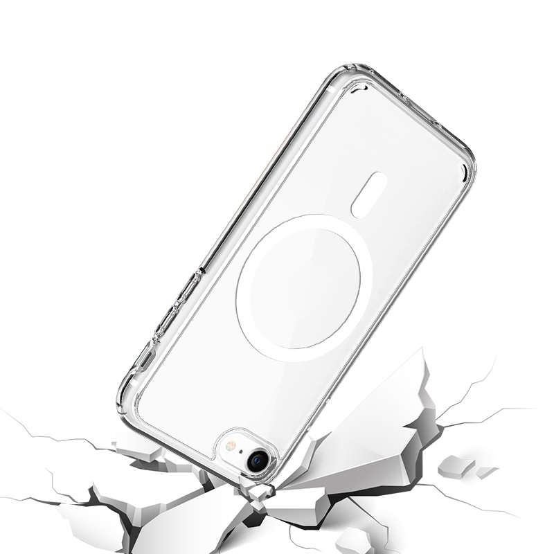 For iPhone SE 2022 / SE 2020 / 8 / 7 TPU Magsafe Phone Case. 