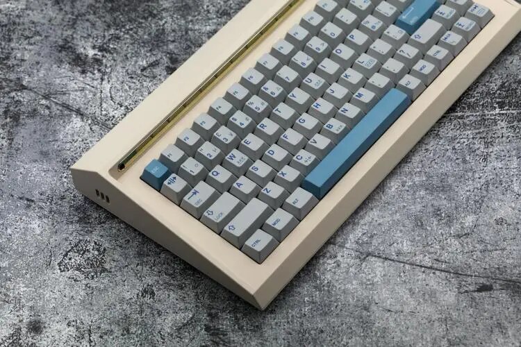 Keebox Shenpo Vintage Gray Blue TA PBT DYE SUB Keycaps Cherry Profile Full Set 150 Keys Keyboard Keycaps. 