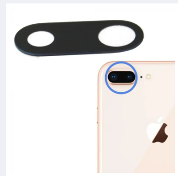 for iPhone 7 7 Plus Camera Main Glass Replacement Glass Slide, Glass Replacement Replace Objective Lens BACK Camera Rear Camera. 