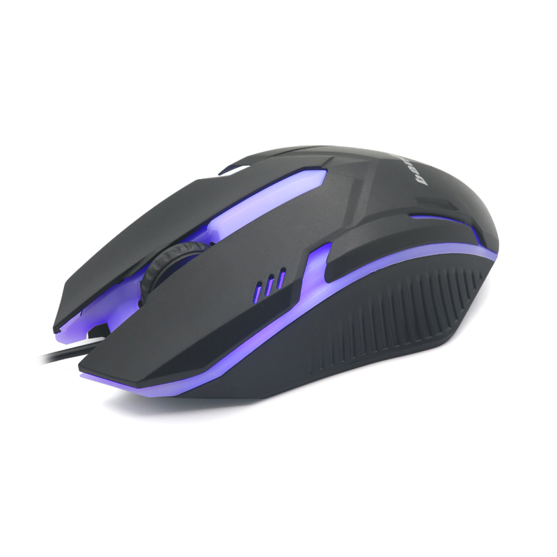 BANDA MW800 3D Gaming Mouse Wired 7 LEDcolors (Black) and Mouse Pad