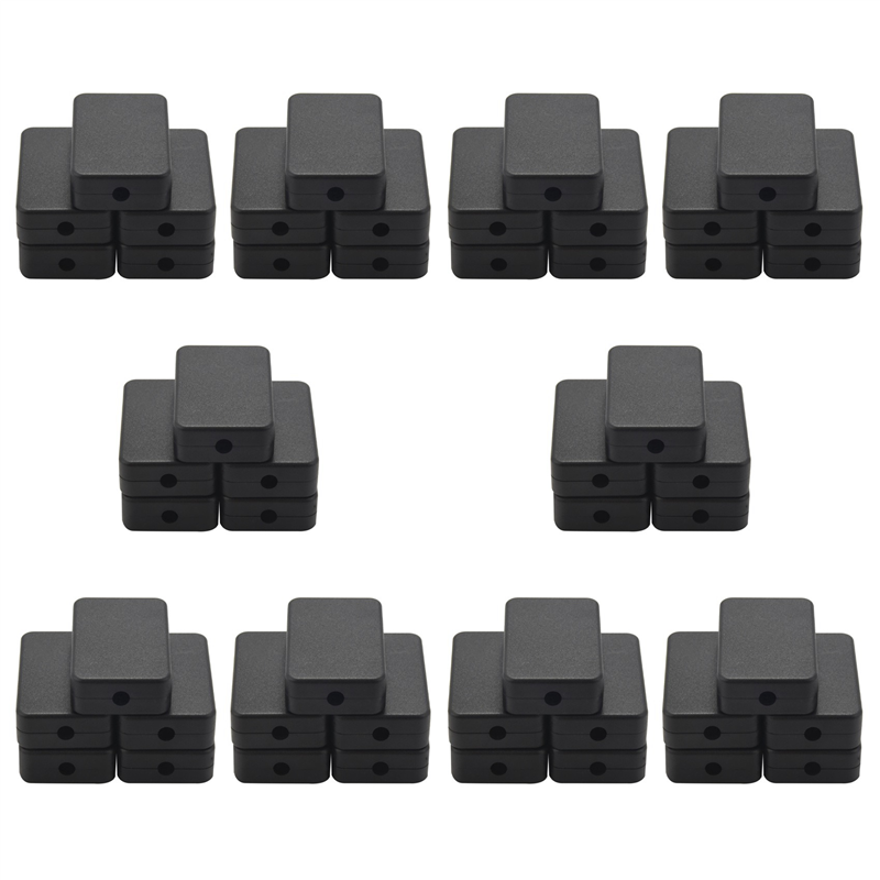 50pcs Waterproof Plastic Electric Project Case Junction Box 55x35x15mm