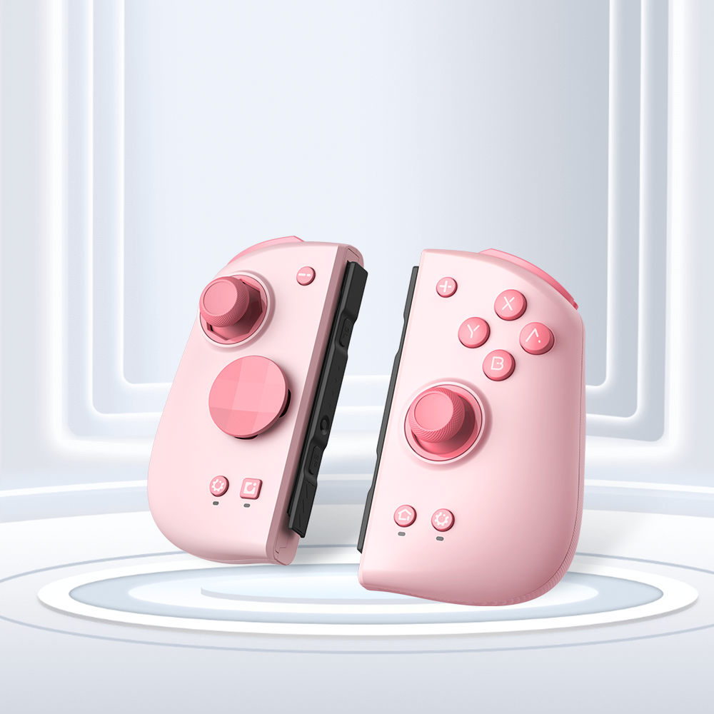 Mobapad M6 HD Joycons Nintendo Switch Controller Pro HD Vibration/6-Axis Gyro Joy Pad Adjustable Joystick Hall Effect Controller.