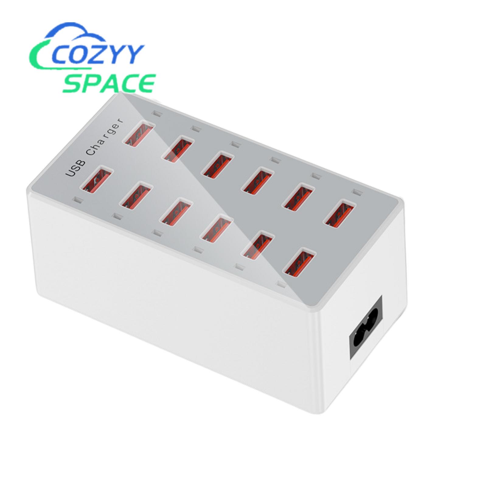 USB Row Socket Double Cooling Multi 12 Port USB Power Station. 